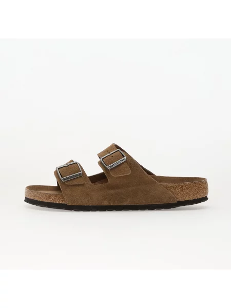Sneakers Birkenstock Arizona Soft Footbed Suede Leather Unisex Dark Tea Tonal EUR 45