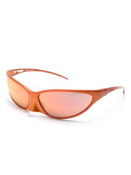 Saulės akiniai Balenciaga Eyewear oranžinė