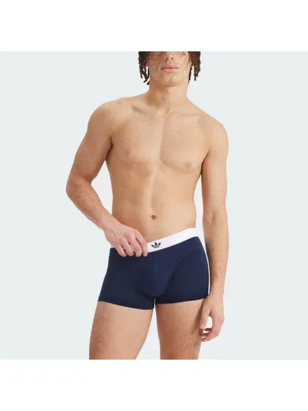 Bokserki adidas Comfort Flex Cotton Body Lines Trunk Multicolor S zielone