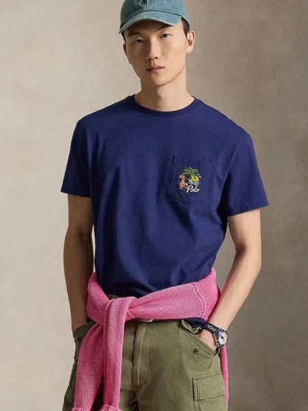 Polo Ralph Lauren JERSEY-KNT-T-SHIRT tricou de bărbătesc