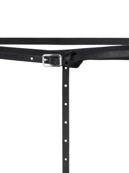 Cu centură curea Givenchy din piele negru