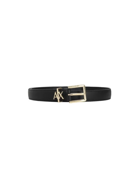Pasek Armani Exchange czarny