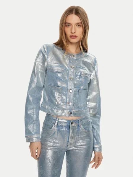 Яке Guess SAMMY преходен модел сиво