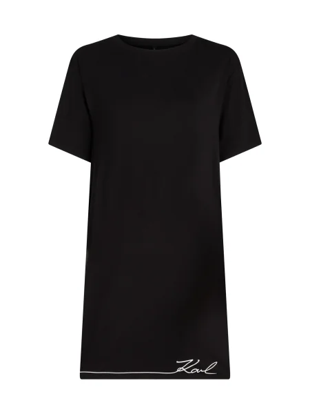Cămașă de noapte Karl Lagerfeld negru