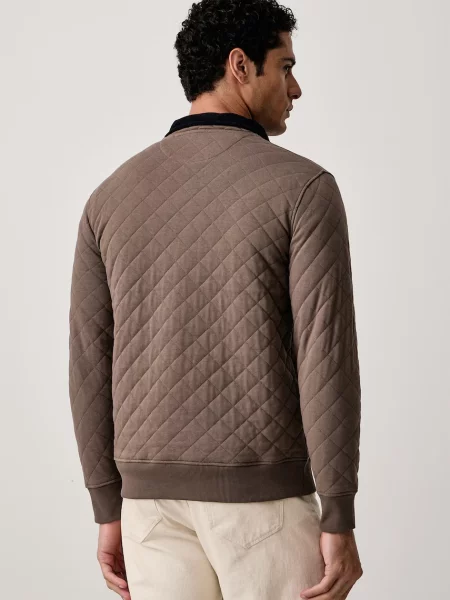 Gant bluza z bawełną beżowa