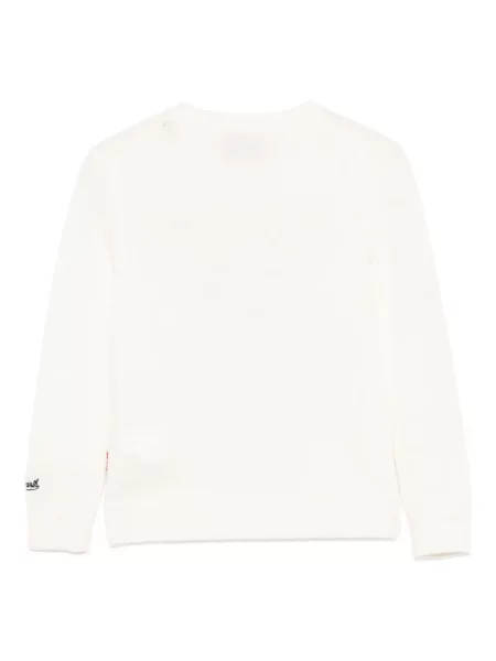 Sweter dziecięcy Mc2 Saint Barth biały