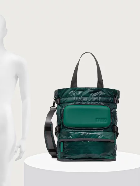 Rains чанта Sibu Shield Tote Bag W3 зелено