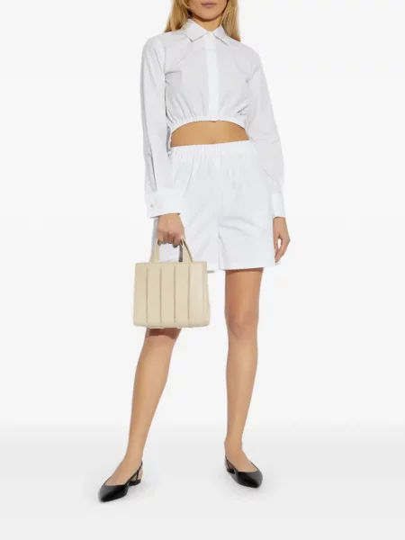 Pantaloni scurți Max Mara alb