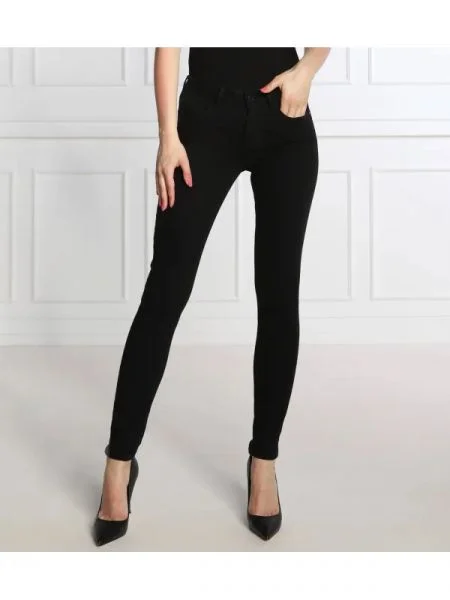 GUESS Blugi Annette | Skinny fit negru