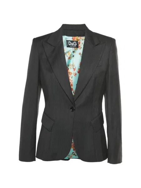 Sacou D&g Preowned de lână negru