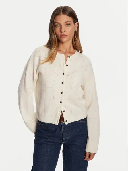 Barbour Cardigan Blakely Écru
