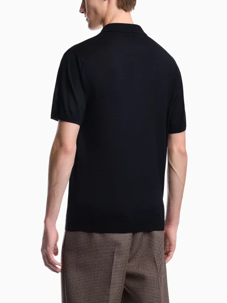 Поло Emporio Armani синее
