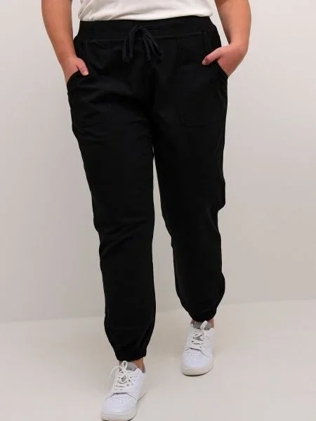 KAFFE CURVE Pantaloni Nana negru