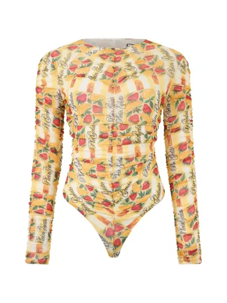 Lung body Philipp Plein galben