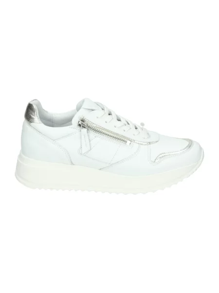 Sneakersy Aqa skórzane białe