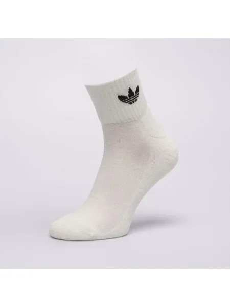 Чорапи Adidas Originals изрязани бяло