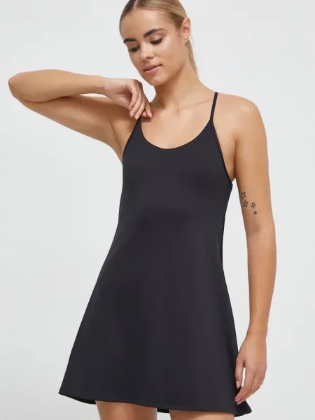 Reebok rochie sport LUX COLLECTION mini evazati negru