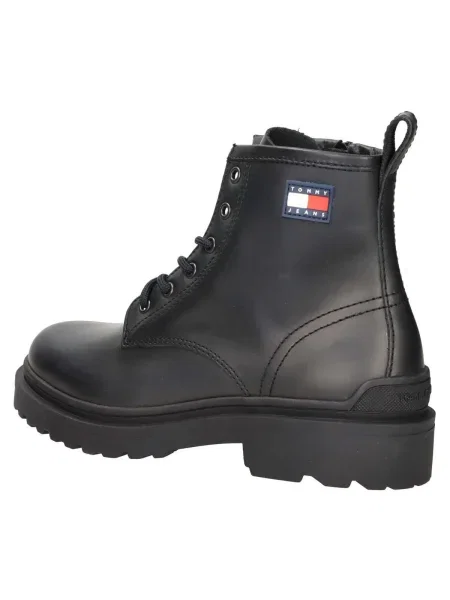 Tommy Jeans Ghete Tjm Lace Up Rubberized negru