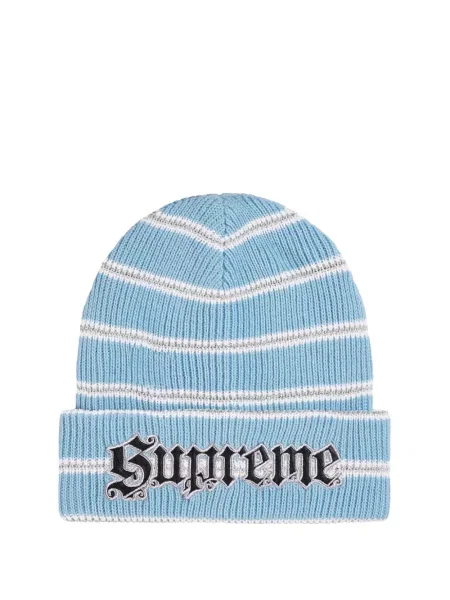 Căciulă Supreme cu dungi albastru