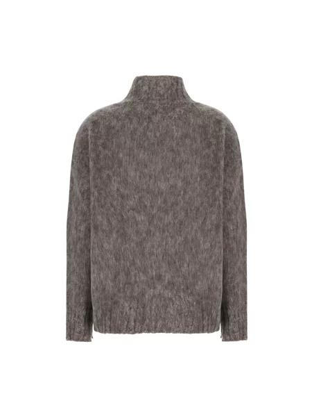 Sweter Antonelli Firenze z kaszmiru brązowy