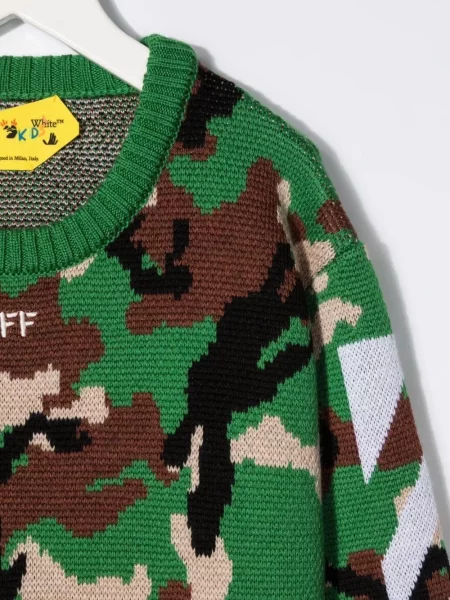 Sweter dziecięcy Off-white biały