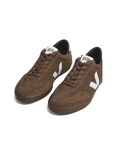 Sneakersy Veja zamszowe brązowe