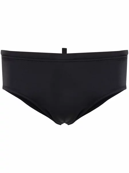 Spodní díl plavek Dsquared2 s potiskem černý