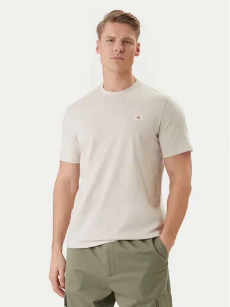 Calvin Klein Jeans Tricou Écru