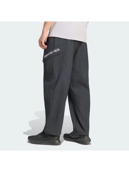 TKANÉ CARGO KALHOTY AMG černé