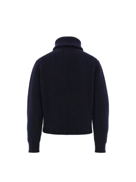 Sweter Max Mara wełniany niebieski