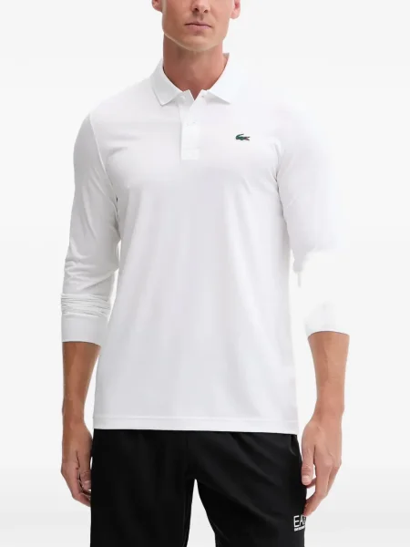Polo Lacoste alb