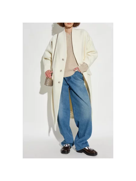 Sweter Mm6 Maison Margiela beżowy
