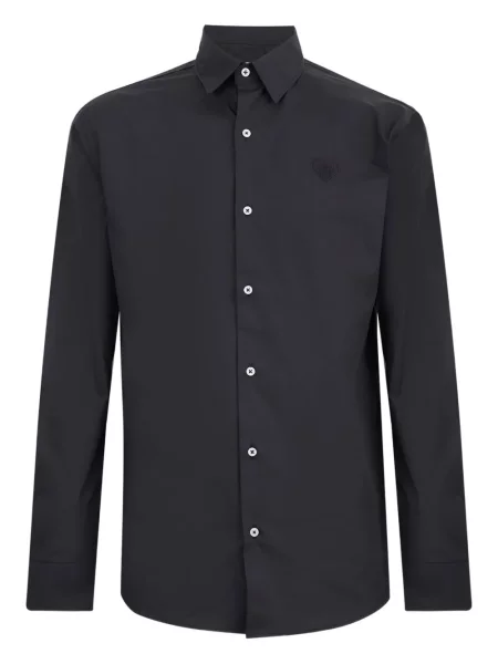 Košile Family First s výšivkou černá