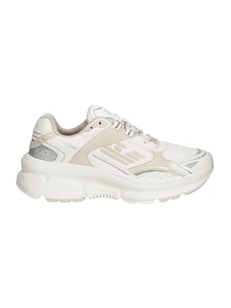 Sneakersy Emporio Armani Ea7 beżowe