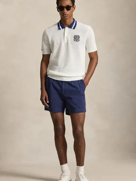 Polo Ralph Lauren sweter z krótkim rękawem biały
