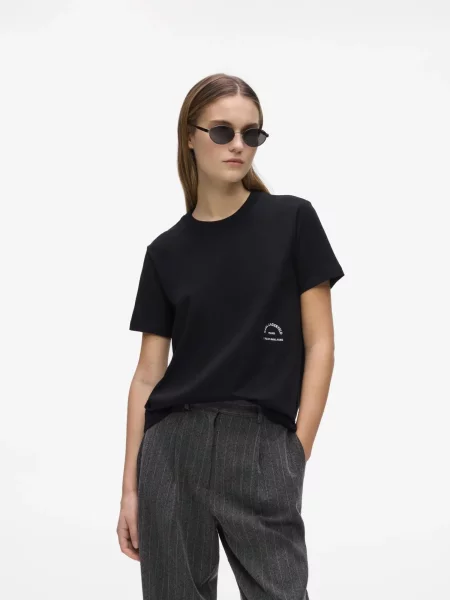 Karl Lagerfeld Majica Rue St-Guillaume' črna
