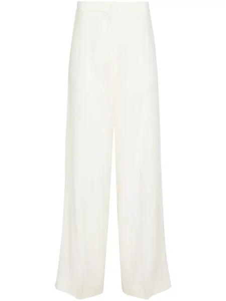 Spodnie Fabiana Filippi z organzy białe