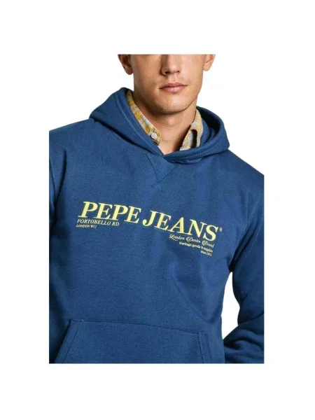 Geacă de blugi Pepe Jeans albastru