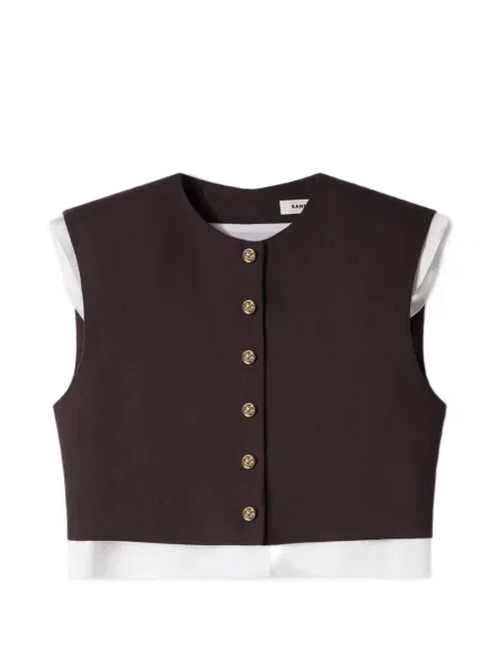 Decupat top Sandro maro