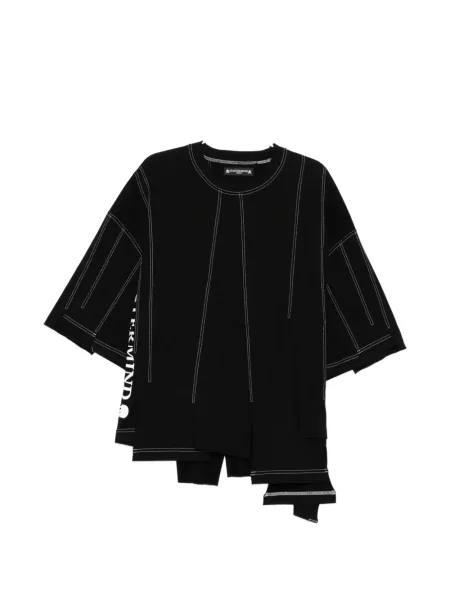 Tricou Mastermind World asimetric negru