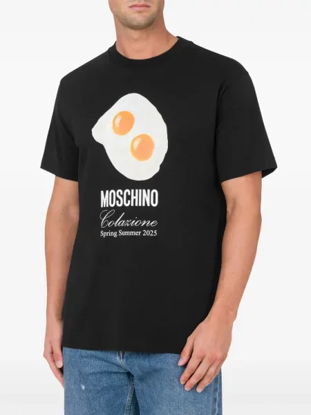 Tricou Moschino cu imagine negru