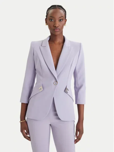 Elisabetta Franchi Піджак фіолетовий
