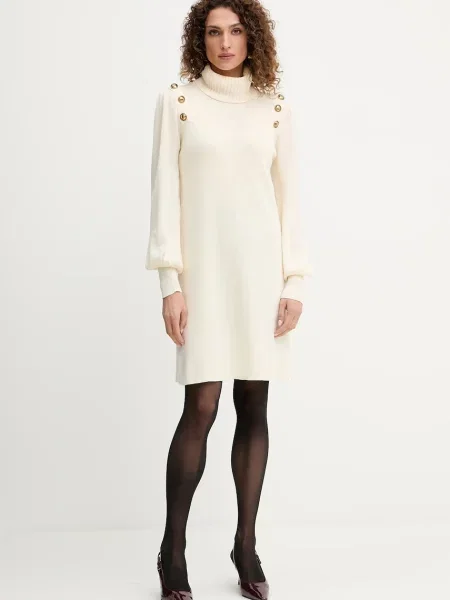 Luisa Spagnoli Rochie tricotată Moduno bej