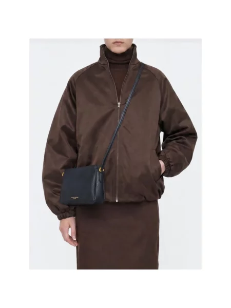 Torebka crossbody Gianni Chiarini skórzana niebieska