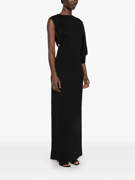 Rochie maxi Christopher Esber drapată negru