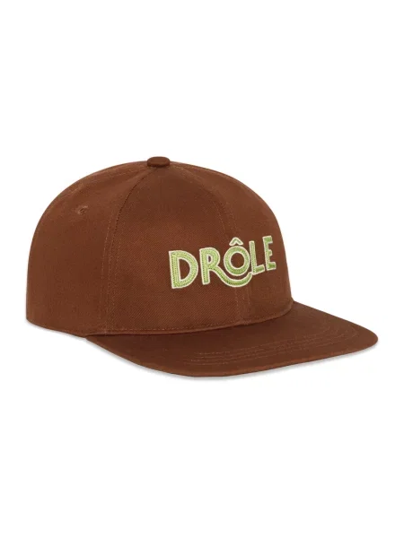 Drôle de Monsieur czapka z daszkiem Casquette Drôle brązowa