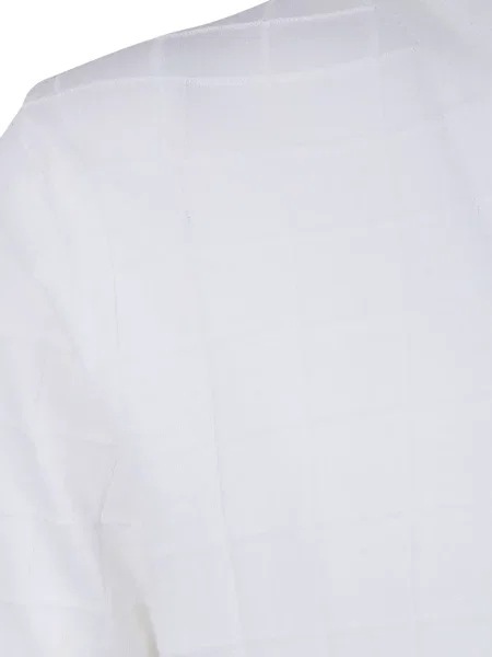 Tricou Barba tricotate alb
