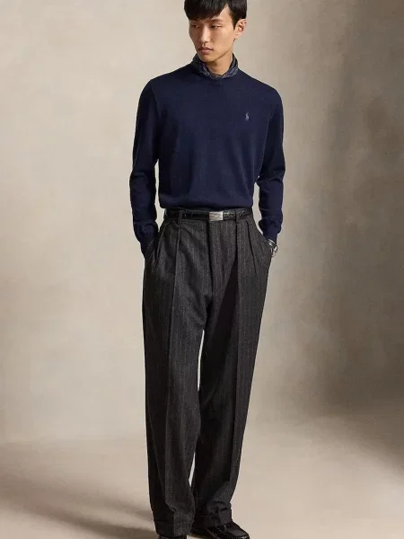 Polo Ralph Lauren Sweter granatowy