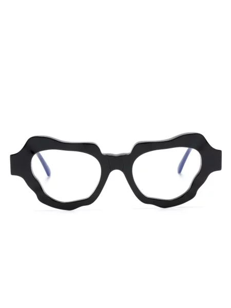 Ochelari de soare Kuboraum cu imprimeu geometric negru