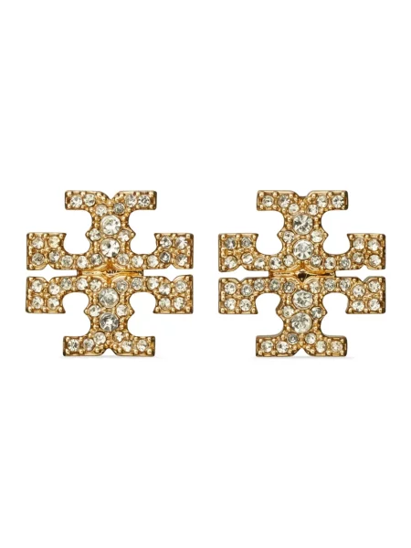 Kolczyki Tory Burch żółte